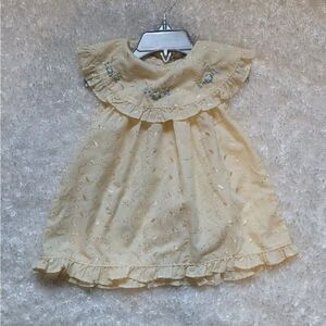 Girls casual embroidery dress